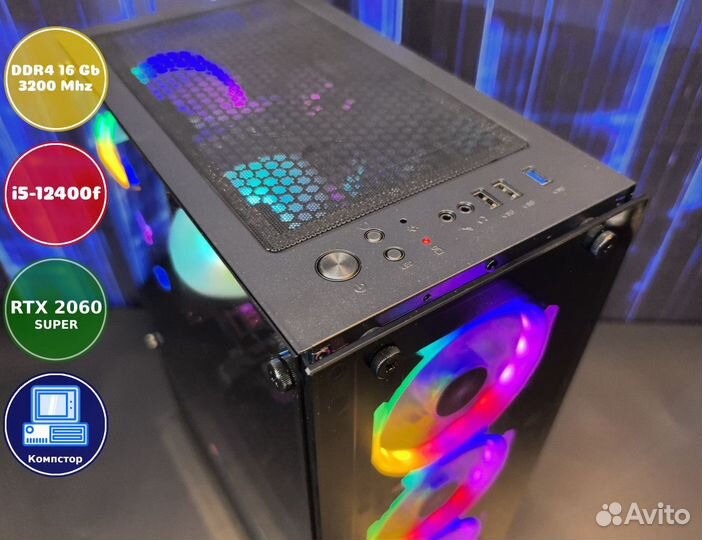 Сборка игрового пк i5-RTX2060SUP-16DDR4-KTN570-H610