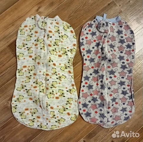 Пеленка кокон на молнии (2шт)