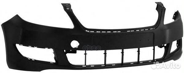 Бампер передн не грунт skoda: fabia (рестайлинг