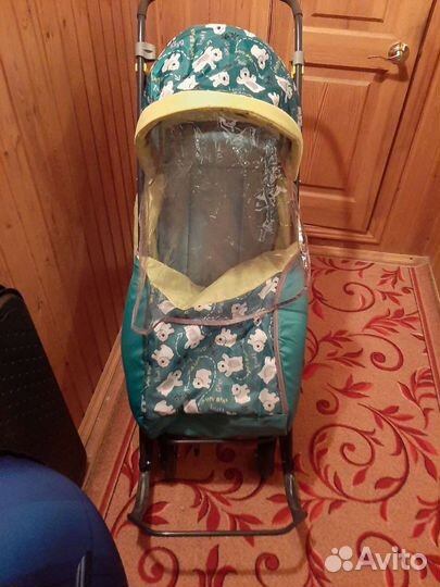 Коляска санки