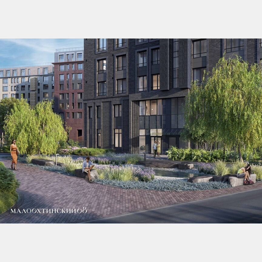 2-к. квартира, 71,8 м², 2/9 эт.