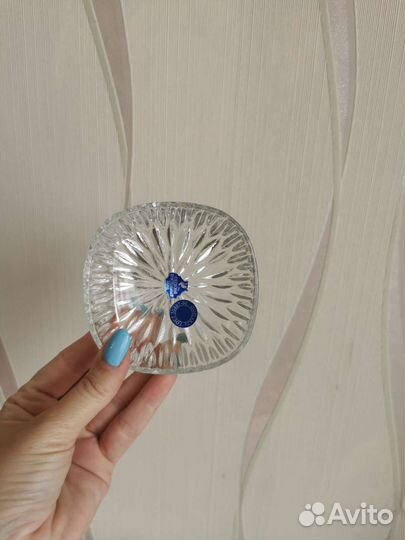 Салатник ваза конфетница розетки хрусталь винтаж