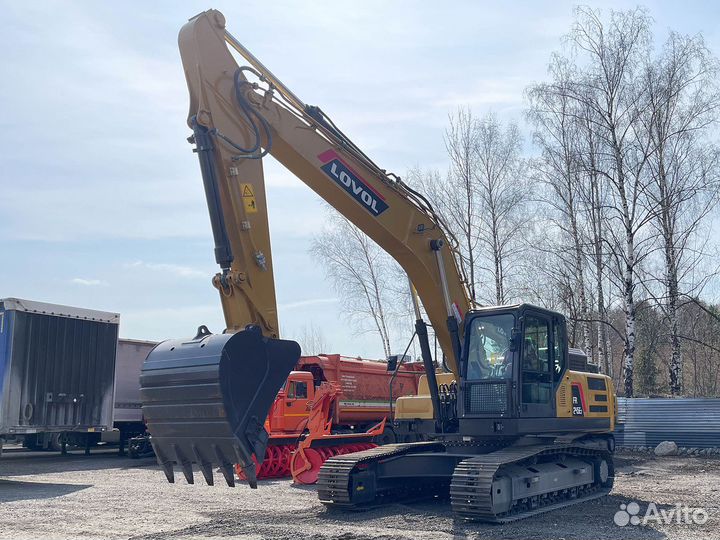 Гусеничный экскаватор Lovol FR245E2, 2024