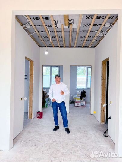 Шпаклевка стен под обои