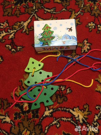 Шнуровка Елочка нарядная