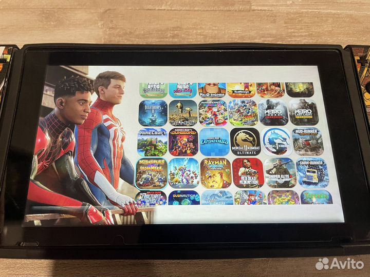 Прошитый Nintendo switch rev.2 Picofly 512gb