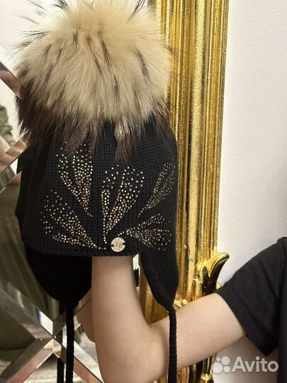 Шапка итальнская зимняя для девочки joli bebe