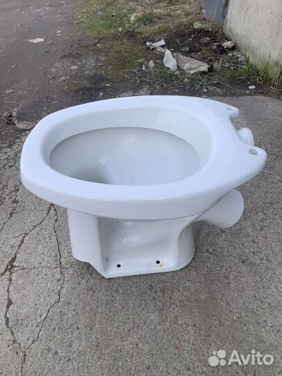Строительный унитаз новый