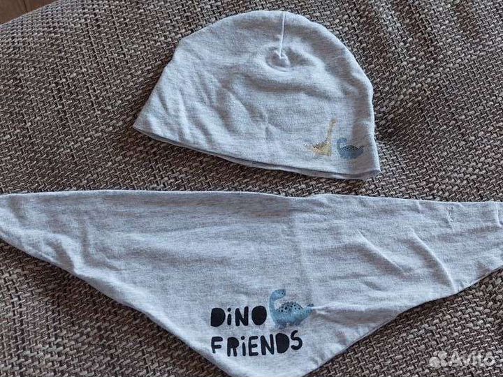 Детские шапочка и шарф