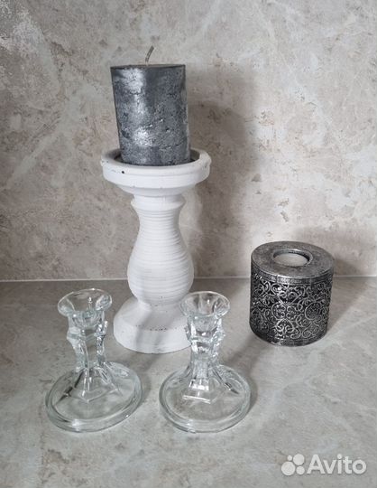 Подсвечник метал Декор для дома