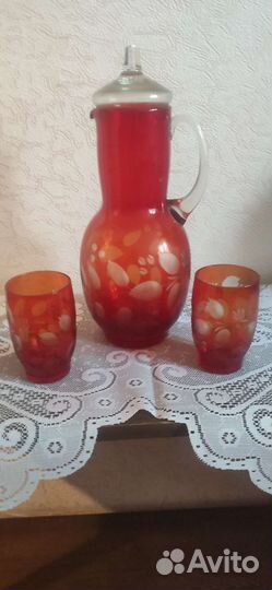 Набор кувшин и стаканы