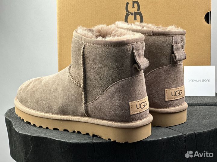 Угги UGG Classic Mini Cappuccino женские