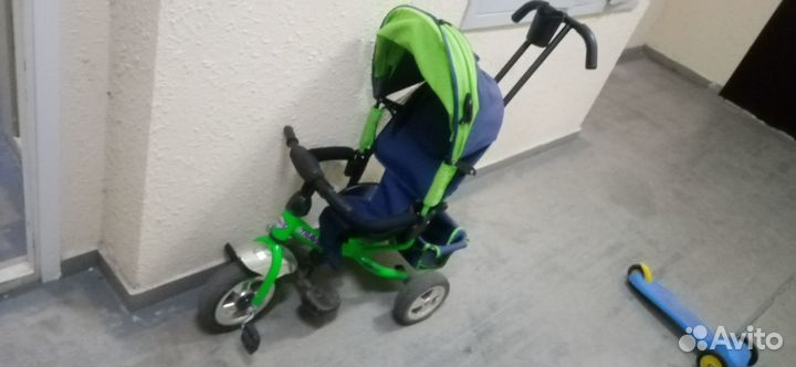 Детский трехколесный велосипед бу