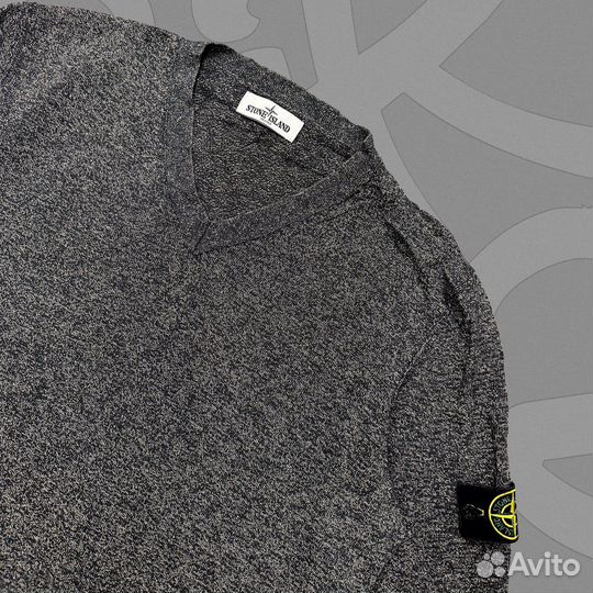 Stone Island V-neck Sweater