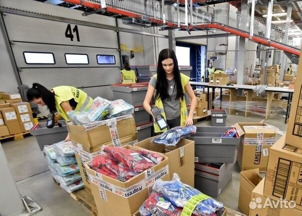 Комплектовщик на склад одежды Вахта жилье/питание