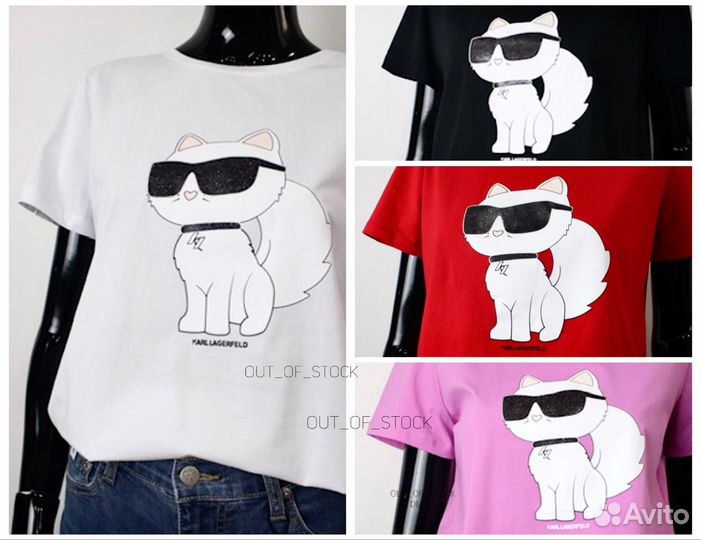 Футболка karl lagerfeld оригинал