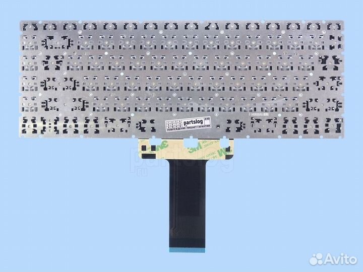Клавиатура для HP 14-BA 14-BF 14-BK Черная Без рам