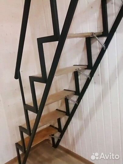 Лестницы складные-откидные пристенные