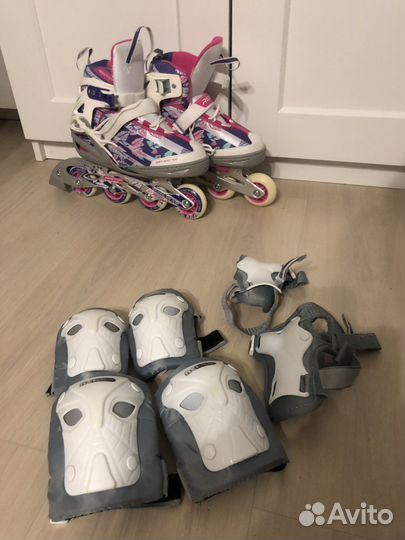 Ролики детские новые раздвижные 36-41