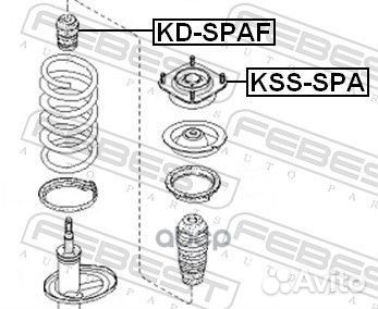 KSS-SPA опора амортизатора переднего KIA Shuma