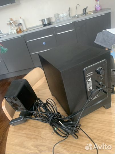 Сабвуфер и колонки creative inspire T3130