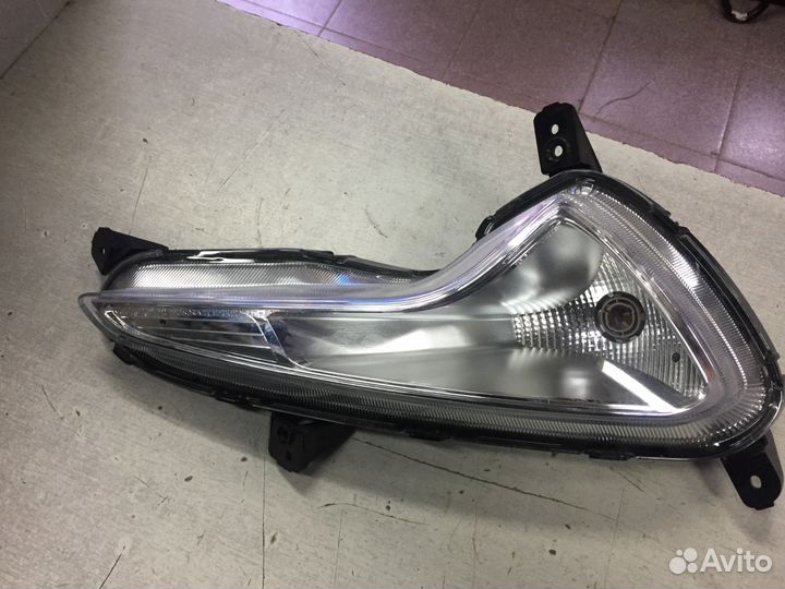 Туманки на hyundai solaris restaling 922024L600