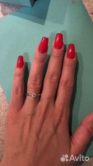 Tiffany кольцо золотое