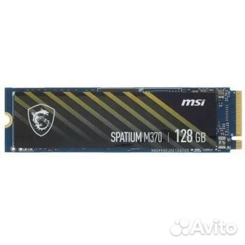 128Gb SSD MSI spatium M370 (S78-4406NR0-P83) M.2 2