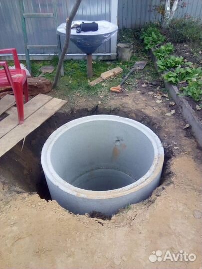 Копка колодцев септиков