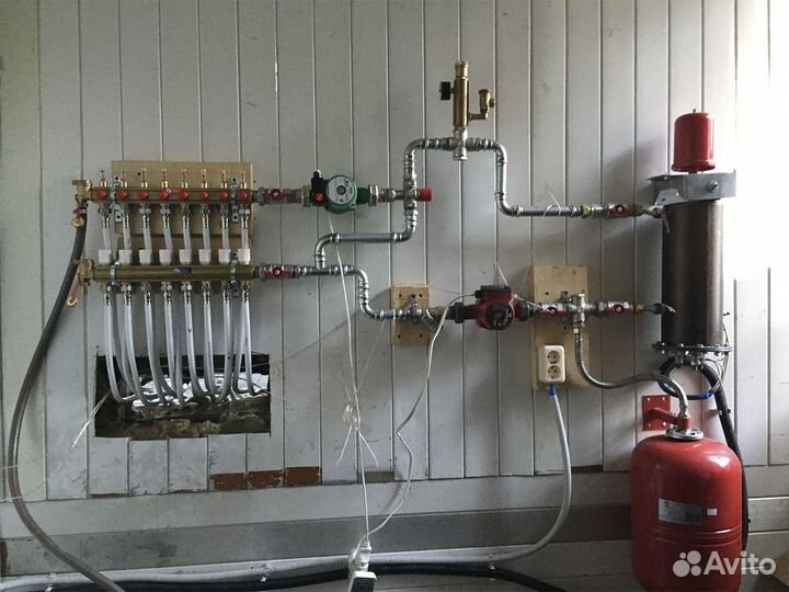 Монтаж системы отопления в частном доме под ключ