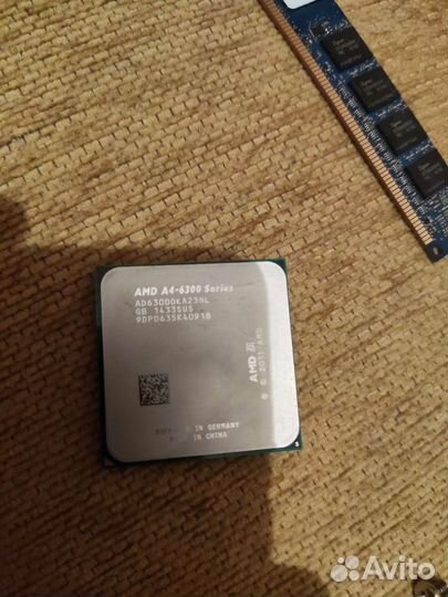 Процессор amd a4 6300 series