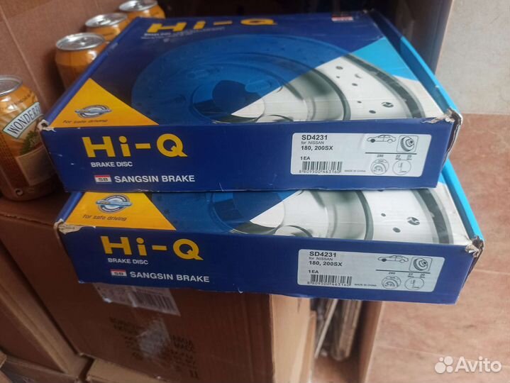 Тормозные диски комплект nissan альмера, премьера