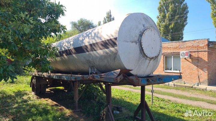 Полуприцеп бортовой ОДАЗ 885, 1967