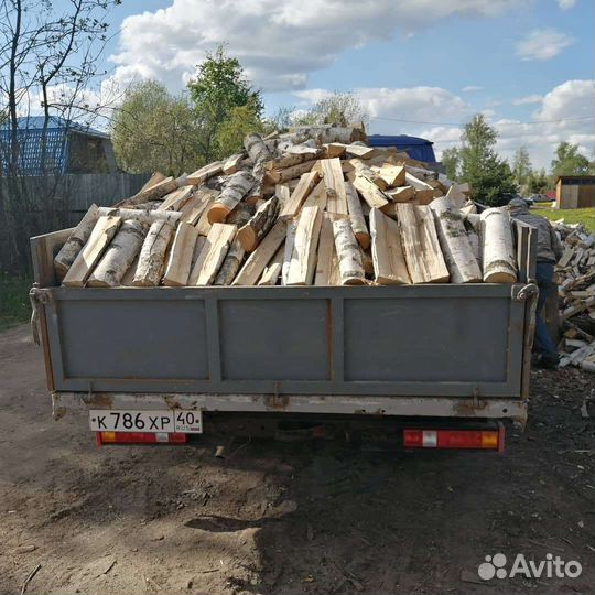 Дрова колотые