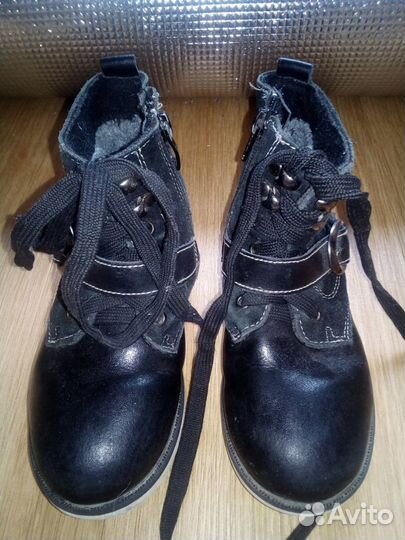 Ботинки, 18,5 см, б/у