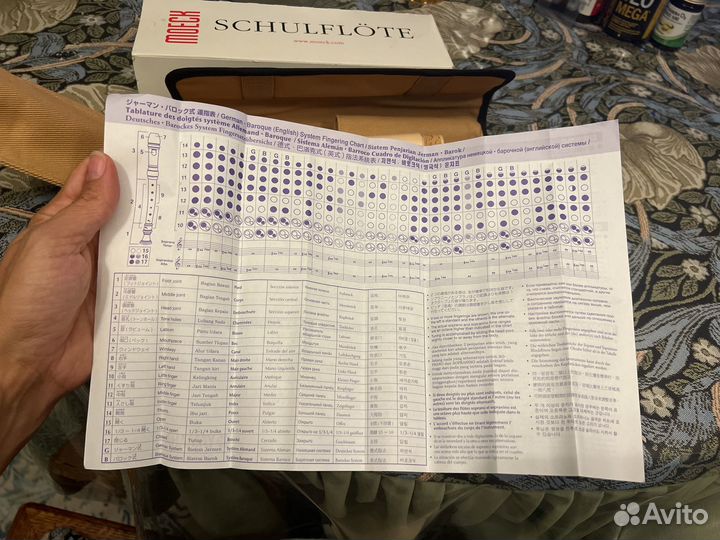 Блок флейта moeck