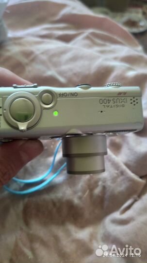 Canon Ixsus 400AiAf новая батарея.Карты памяти нет