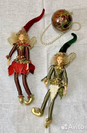 Кукла арлекино эльф