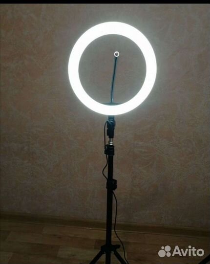 Кольцевая лампа 26 +штатив +тринога