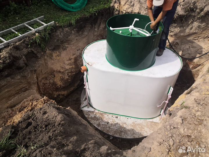 Автономная канализация Alta-BIO 5 с дренажём