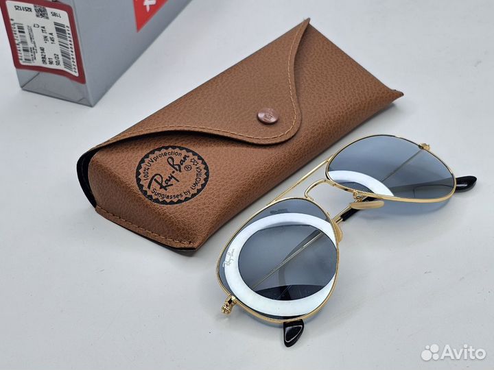 Очки Ray Ban Aviator 3025 Light Grey Стекло