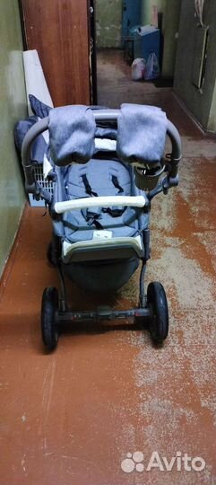 Коляска adamex 3 в 1 эко кожа