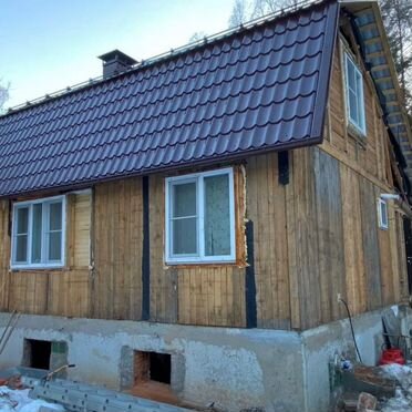 Фасадные работы монтаж сайдинга панели