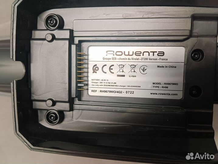 Аккумуляторный пылесос rowenta x-force flex