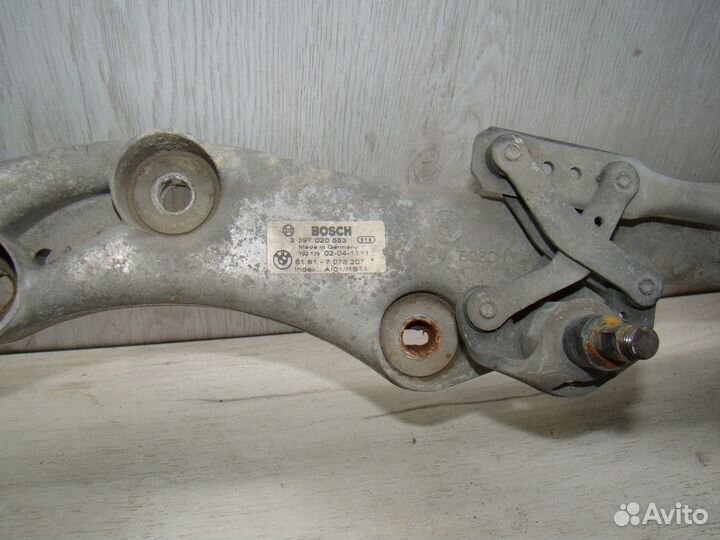 Трапеция дворников с мотором BMW 7 E65 бмв 7 Е65