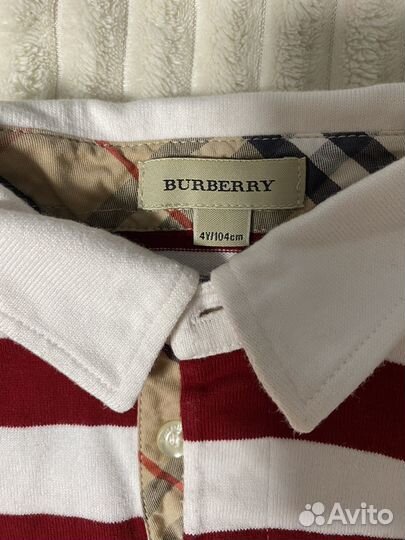 Поло Burberry и petit bateau для мальчика