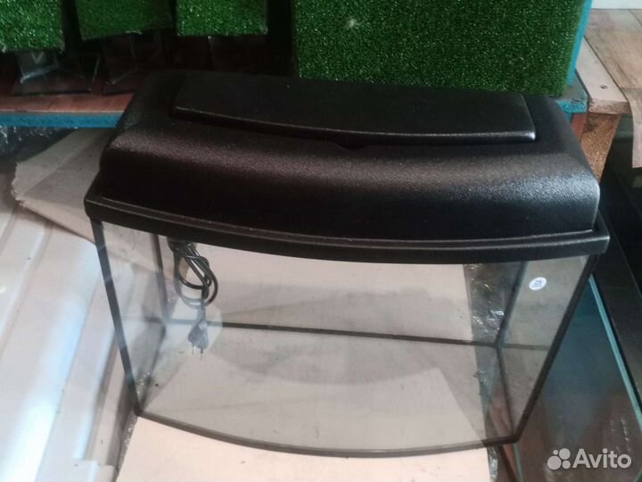 Аквариумы с крышками и без в наличии