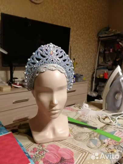 Кокошник снегурочки