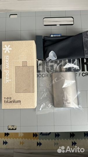 Фляга титановая Snow Peak Titanium Flask M 140 mL
