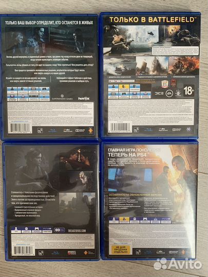 Игры для приставок ps4